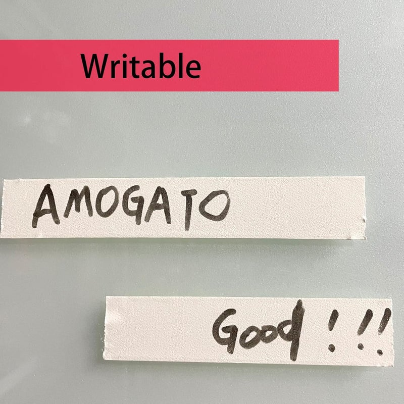 AMOGATO White Gaffer Tape 1 InchX 33Yards 3Rolls - Waterproof, Tearable, Writable, Matte Finish - Ideal for Labeling and Wire Management - Image 3